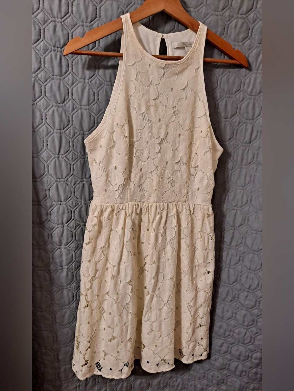 Lauren Conrad White Lace Dress Sz 4